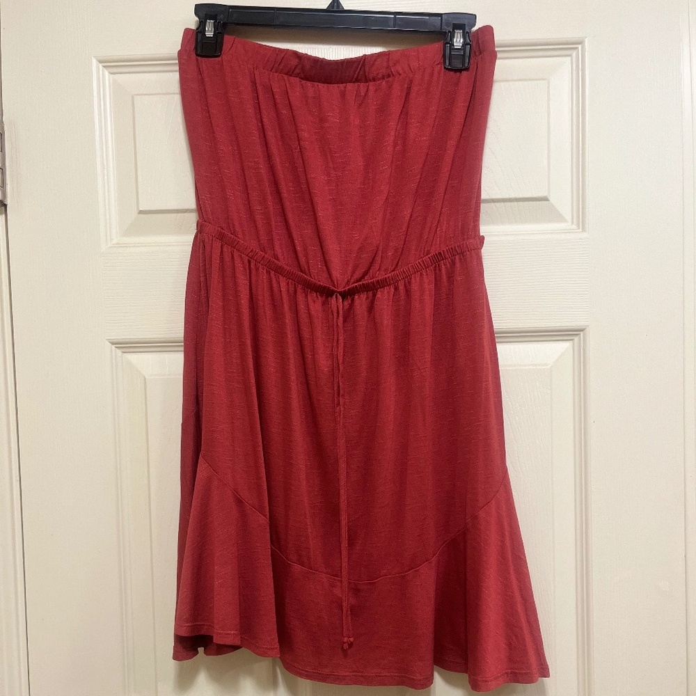 Rolla Coster Orange Tube Top Short Dress - Picture 4 of 4